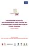 PROGRAMMA OPERATIVO per l attuazione del Piano d Azione per la prevenzione e riduzione dei rifiuti nel Chianti fiorentino Versione del 16/09/2011