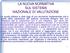 LA NUOVA NORMATIVA SUL SISTEMA NAZIONALE DI VALUTAZIONE