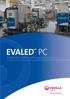 EVALED PC. Evaporatori sottovuoto a pompa di calore