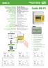 Static Meter submetering applications for low, medium voltege networks (with limites indicated for CT and VT ratio) 4 module