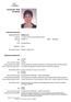 Curriculum Vitae Europass