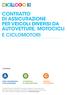 CONTRATTO DI ASSICURAZIONE PER VEICOLI DIVERSI DA AUTOVETTURE, MOTOCICLI E CICLOMOTORI