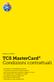 TCS MasterCard Condizioni contrattuali