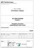 REGIONE PIEMONTE PROVINCIA DI TORINO COMUNE DI TORINO. AFC Torino S.p.a. CIMITERO SASSI III AMPLIAZIONE CAMPO L CONSULENZA RELAZIONE GEOTECNICA