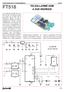 FT518 TELEALLARME GSM A DUE INGRESSI. Schema Elettrico 1/5