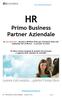 HR Primo Business Partner Aziendale