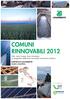 COMUNI RINNOVABILI 2012