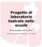 Progetto di laboratorio teatrale nelle scuole