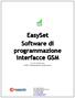 EasySet Software di programmazione interfacce GSM