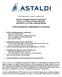 ASTALDI: IN AUMENTO RICAVI E UTILE NETTO RICAVI, +5,7% PARI A OLTRE 2,6 MILIARDI, UTILE NETTO, +21% PARI A CIRCA 82 MILIONI