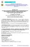 IL SOGGETTO ATTUATORE (Decreto del Presidente della Regione Lazio n. T00431 del 20/11/2014) BANDO DI GARA PER PROCEDURA APERTA