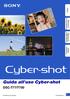 Guida all uso Cyber-shot DSC-T77/T700. Indice. funzionamento. Ricerca di HOME/MENU. Ricerca di. alfabetico Indice