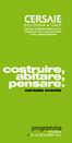 costruire, abitare, pensare. cersaie events programma