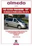 FIAT SCUDO PANORAMA VIP :