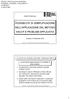 POSSIBILITA DI SEMPLIFICAZIONE NELL APPLICAZIONE DEL METODO HACCP E PROBLEMI APPLICATIVI