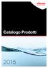 Catalogo Prodotti 2015