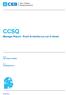 OPQ Profilo CCSQ. Manager Report - Ruoli di interfaccia con il cliente. Nome Sig. Sample Candidate. Data 19 settembre 2013. www.ceb.shl.