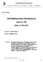 Comune di Lecco. DETERMINAZIONE DIRIGENZIALE Numero 380 Data: 21-06-2012