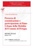 Percorso di comunicazione e partecipazione al Piano Urbano della Mobilità del Comune di Perugia