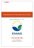 Dichiarazione Ambientale 2011-2013. Regolamento EMAS (Reg. 1221/2009) ANOFOR SRL