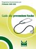 Programma di prevenzione per il biennio 2009-2010. Guida alla prevenzione Fasdac