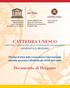 Chaire UNESCO en droits de l homme et éthique de la coopération internationale CATTEDRA UNESCO