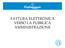 FATTURA ELETTRONICA AMMINISTRAZIONE