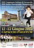 XVII TROFEO INTERNATIONAL GYM. XXIV CAMPIONATO ITALIANO DI COREOGRAFIA Capaccio Paestum (SA), 12-13 giugno 2015