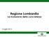 Regione Lombardia La rivoluzione della concretezza. 4 luglio 2013