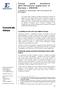 Comunicato stampa. Focus sulle strutture dell'istruzione superiore in Europa 2004/05. La struttura in due cicli: una realtà in Europa