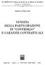 VENDITA DELLA PARTECIPAZIONE DI CONTROLLO E GARANZIE CONTRATTUALI