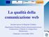 La qualità della comunicazione web