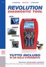 REVOLUTION REVOLUTION TUTTO INCLUSO INCLUSO DIAGNOSTIC TOOL TOOL IN UN SOLO STRUMENTO UN SOLO STRUMENTO AUTO CAMION RIMORCHI MOTO SMOKE BANCO