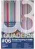 i QUADERNI housing in Italy a cura di E.Capelli & L.Otti