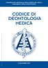 CODICE DI DEONTOLOGIA MEDICA