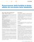 Il numero di donne che si ammalano di tumore della. Preservazione della fertilità in donne affette da carcinoma della mammella. F. O. N. C a M.