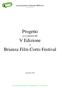 Progetto. V Edizione. Brianza Film Corto Festival