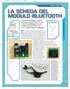 LA SCHEDA DEL MODULO BLUETOOTH