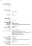 F ORMATO EUROPEO INFORMAZIONI PERSONALI. Data di nascita 21 GENNAIO 1966 ESPERIENZA LAVORATIVA PER IL CURRICULUM VITAE