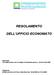 REGOLAMENTO DELL UFFICIO ECONOMATO. Approvato con deliberazione del Consiglio di Amministrazione n. 38 del 24.09.2009