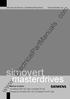 simovert masterdrives www. ElectricalPartManuals. com