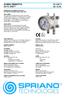 SCHEDA PRODOTTO DATA SHEET DS-SGD11 ED-15-05 MANOMETRO DIFFERENZIALE SERIE SGD11 DIFFERENTIAL PRESSURE GAUGE SERIES SGD11