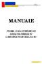 MANUALE. ad esclusivo uso interno