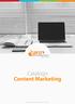 Catalogo Content Marketing