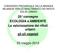 25 convegno ECOLOGIA e AMBIENTE La valorizzazione dei rifiuti urbani: gli oli vegetali. 25 maggio 2012