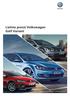 Listino prezzi Volkswagen Golf Variant