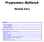 Programma MyHatch. Manuale d'uso
