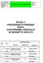 PP.DS.11 PROCEDURA DI PRESIDIO PER IL CATETERISMO VESCICALE IN SOGGETTO ADULTO