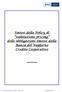 Sintesi della Policy di valutazione pricing delle obbligazioni emesse dalla Banca del Valdarno Credito Cooperativo