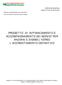 PROGETTO DI AFFIANCAMENTO E ACCOMPAGNAMENTO DEI SERVIZI PER ANZIANI E DISABILI VERSO L ACCREDITAMENTO DEFINITIVO